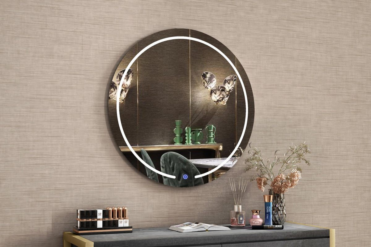 Halo 39" Round LED Vanity Mirror