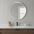 Halo 39" Round LED Vanity Mirror