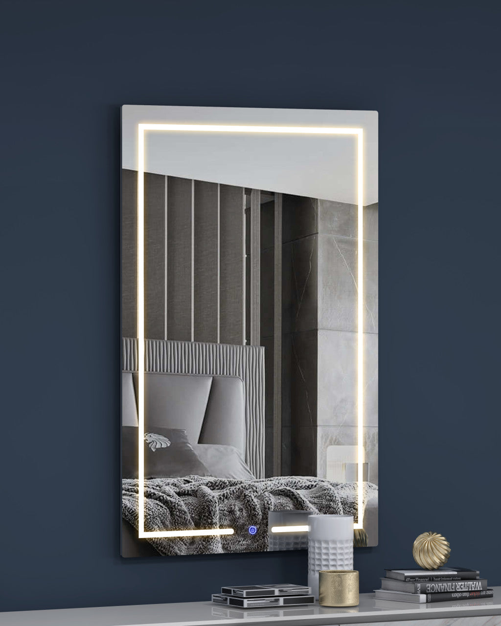 Lumen 47" x 32" LED Vanity Mirror