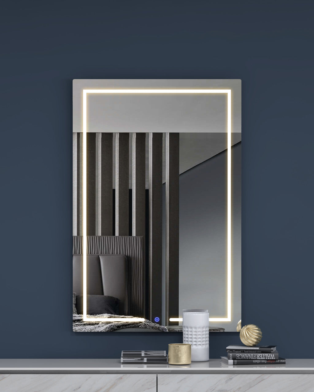 Lumen 47" x 32" LED Vanity Mirror
