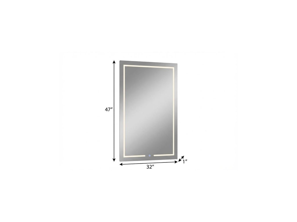 Lumen 47" x 32" LED Vanity Mirror