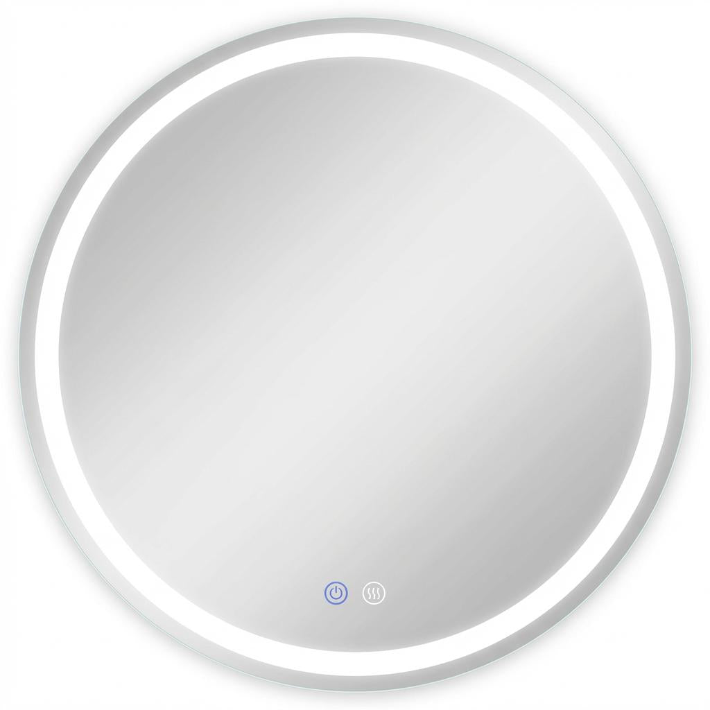 Halo 24" Round LED Anti-Fog Mirror
