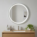 Halo 35" Round LED Anti-Fog Mirror