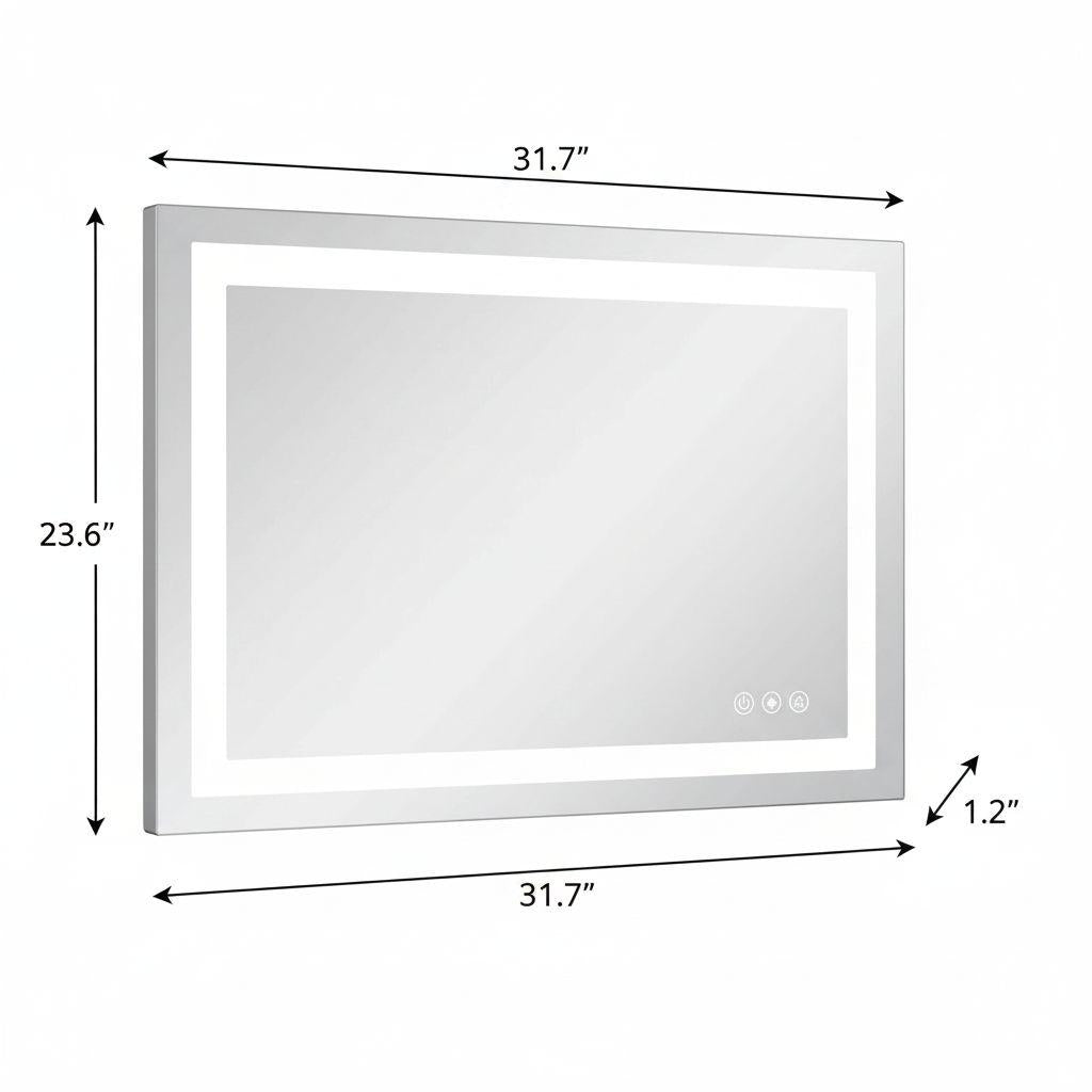 Lumen 24" LED Anti-Fog Vanity Mirror