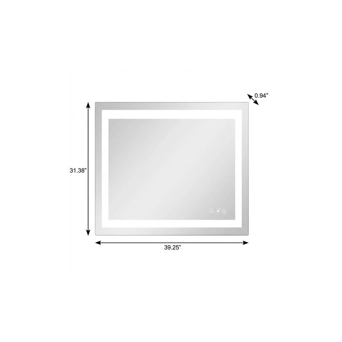 Lumen 31" LED Anti-Fog Vanity Mirror