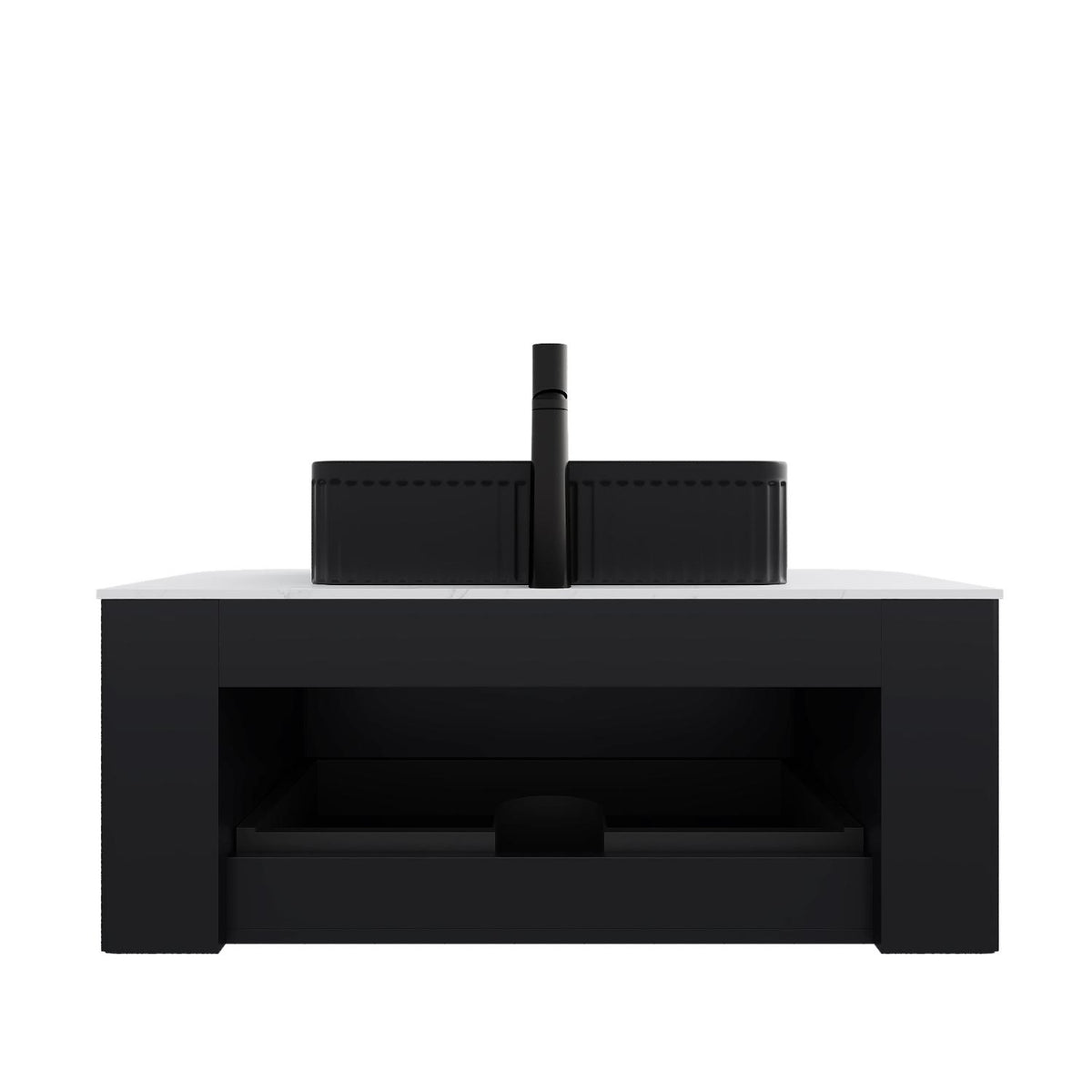 Onyx 36" Floating Vanity with Ceramic Sink