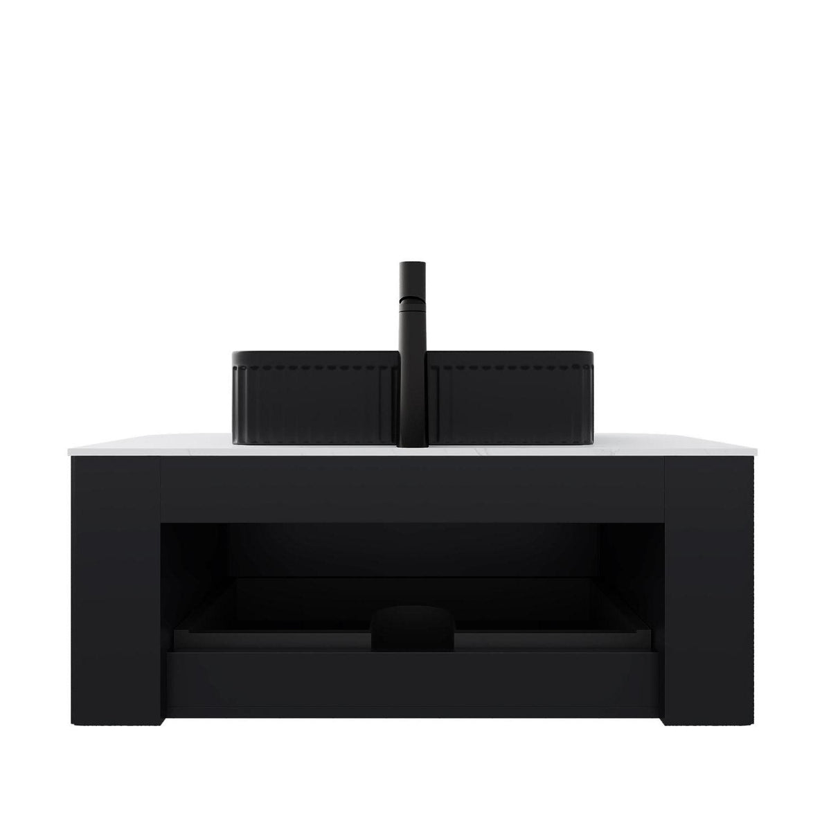 Onyx 36" Floating Vanity with Ceramic Sink